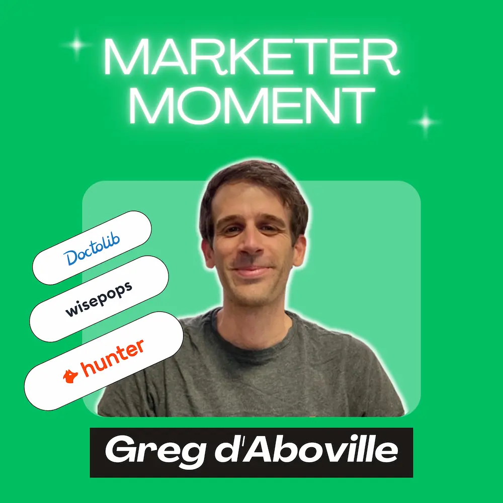 Greg d'Aboville, construire une discipline Growth en startup