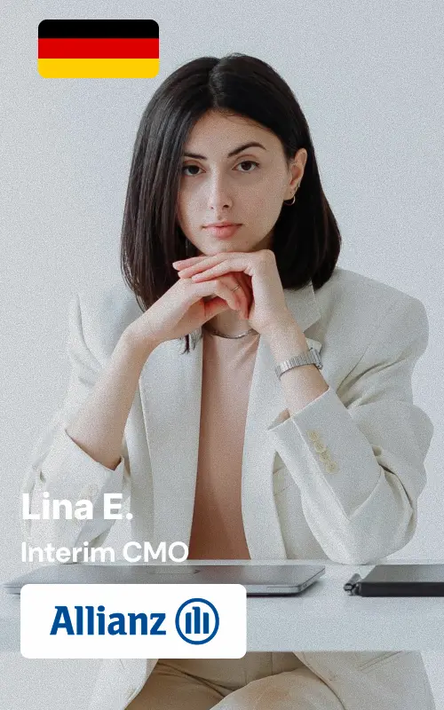 Profil senior d’un manager de transition marketing