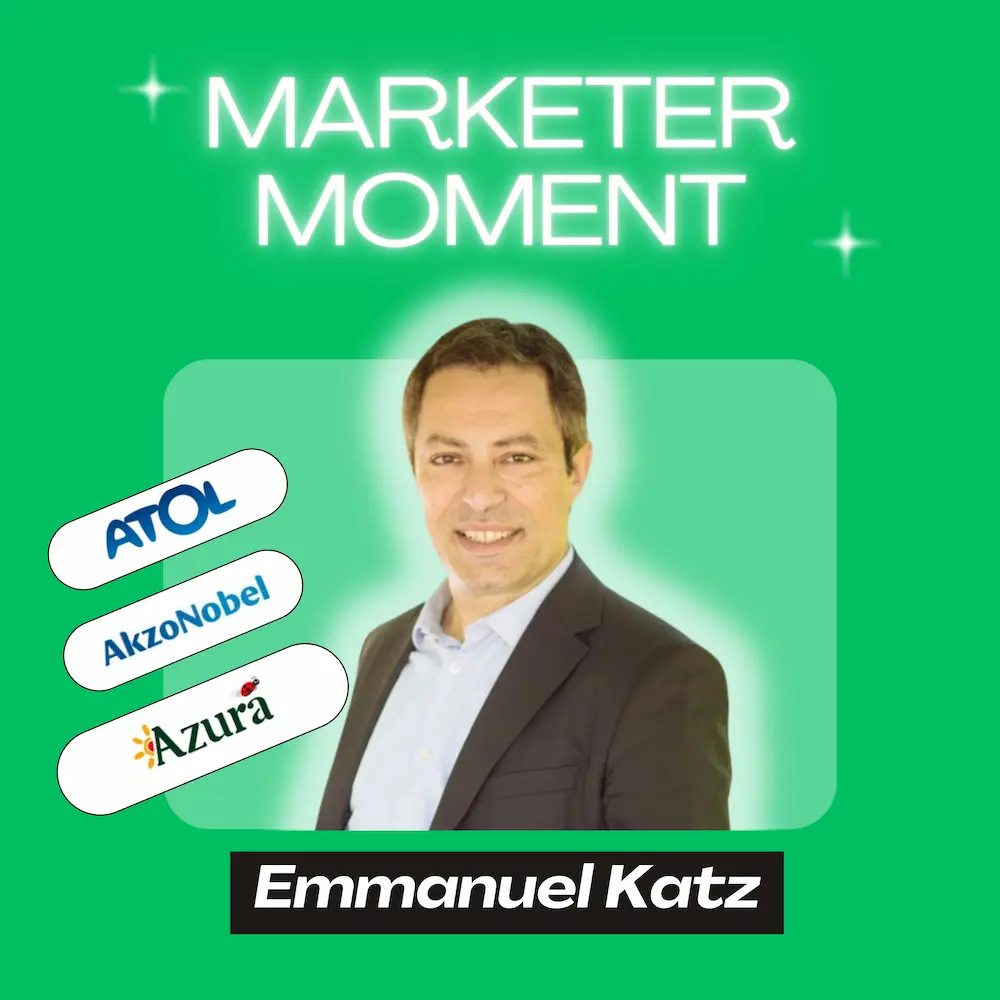 Lancer une marque alimentaire en Europe - Emmanuel Katz (Directeur du marketing et des ventes @ Azura) | Marketer Moment Podcast