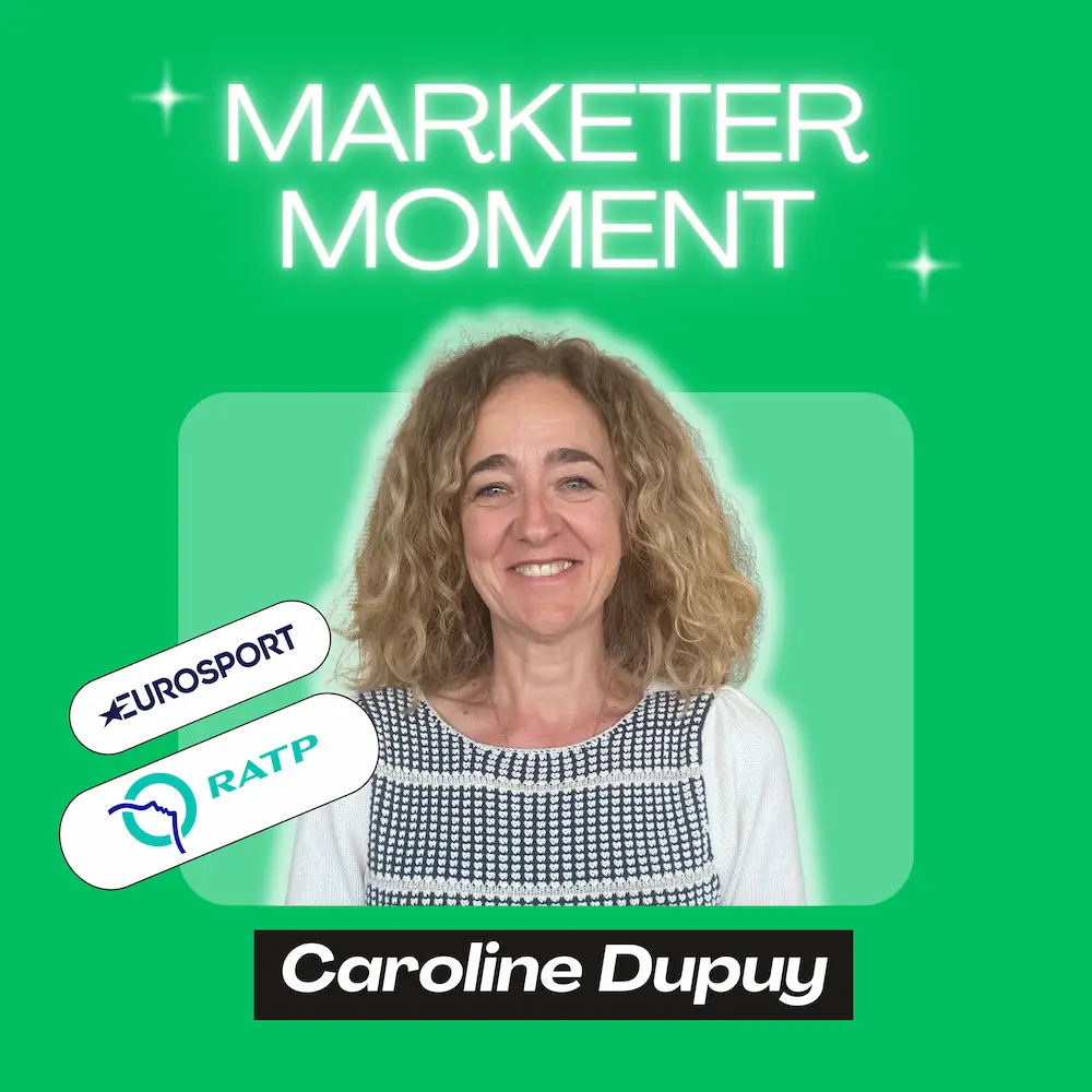 Digitaliser le marketing d'un géant du transport - Caroline Dupuy (Directrice Marketing Client et Digital @ RATP) | Marketer Moment Podcast